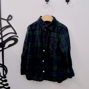 Blue & Green Flannel
